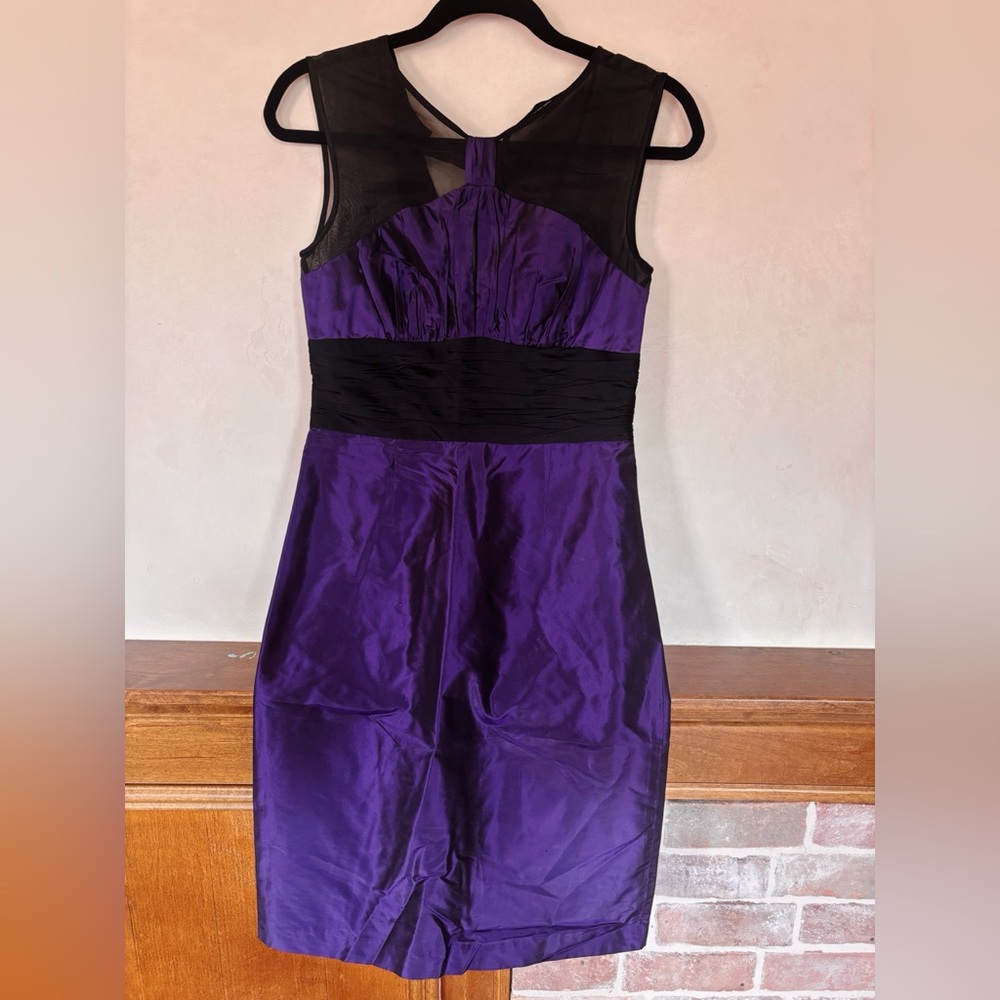 Dark Purple Kay Unger Women's Dress